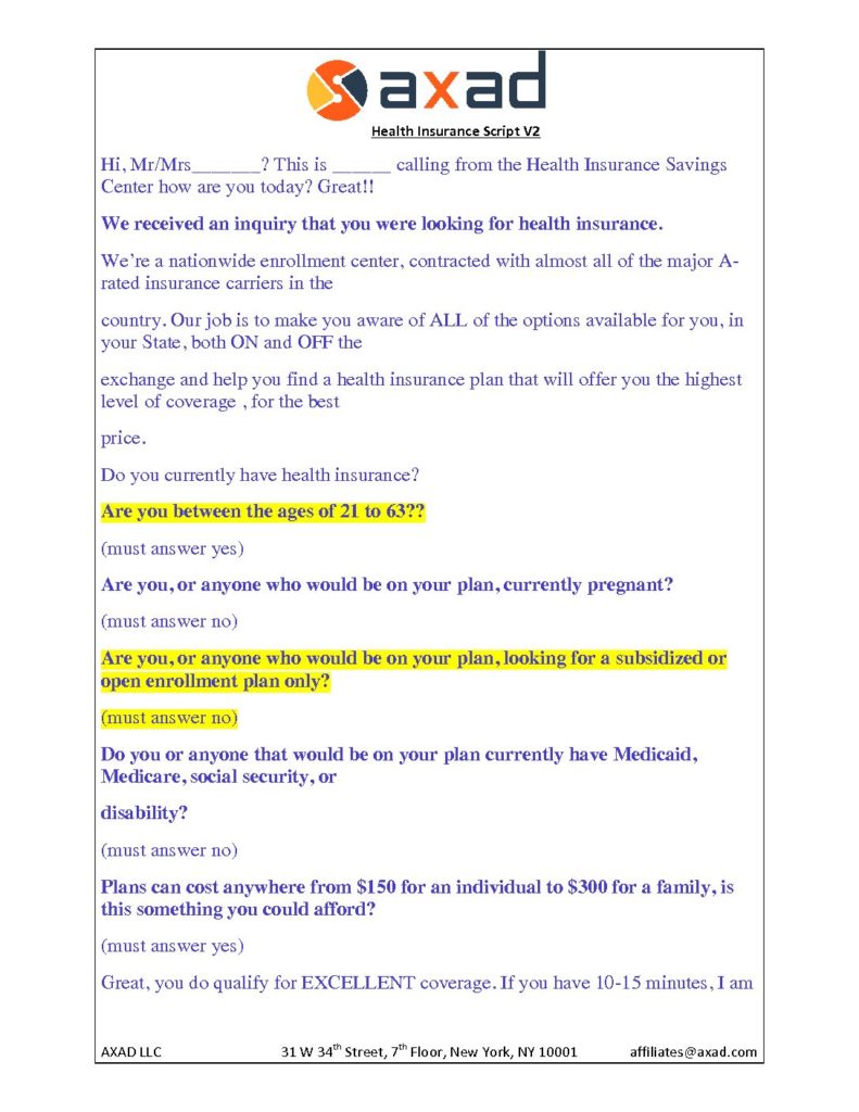 Campaign Script
