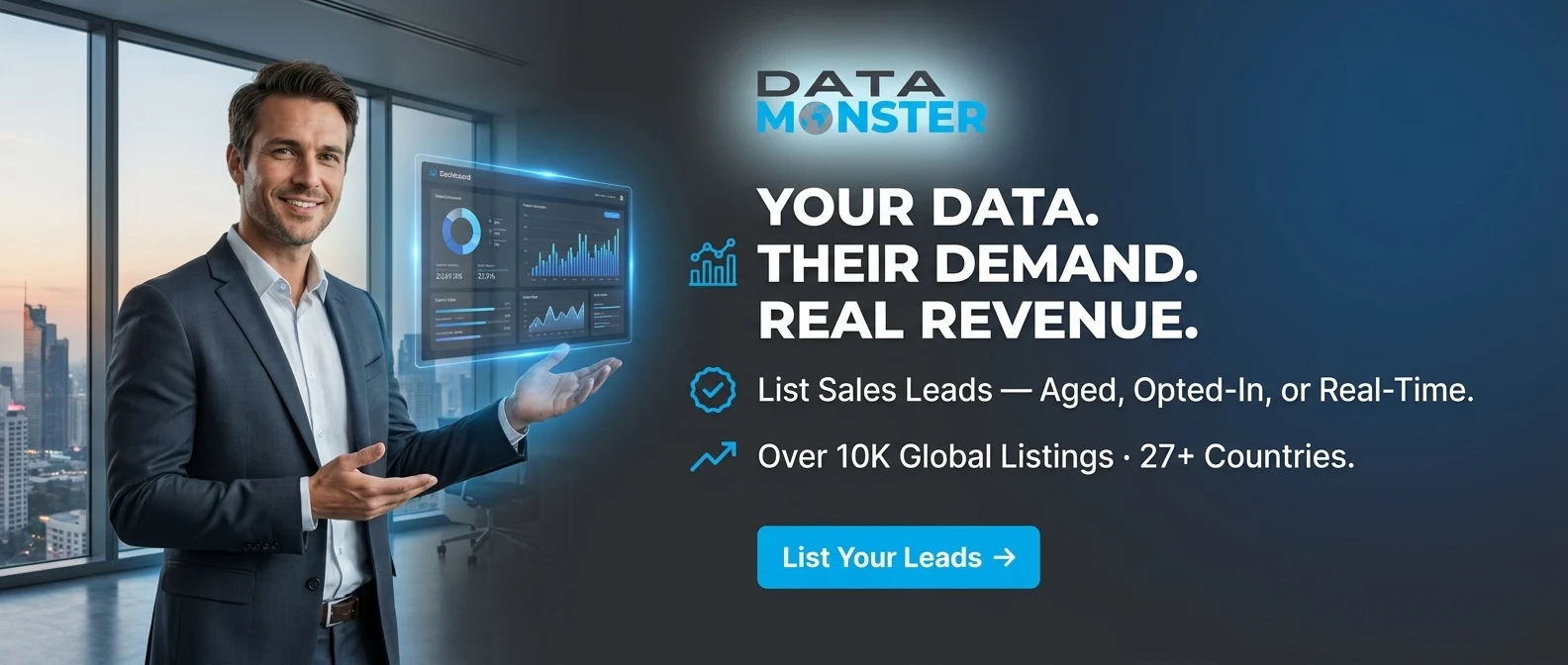 Sell Sales Leads / Data