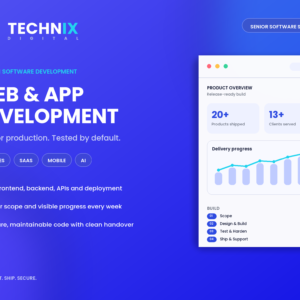 Technix Web App Development Listing