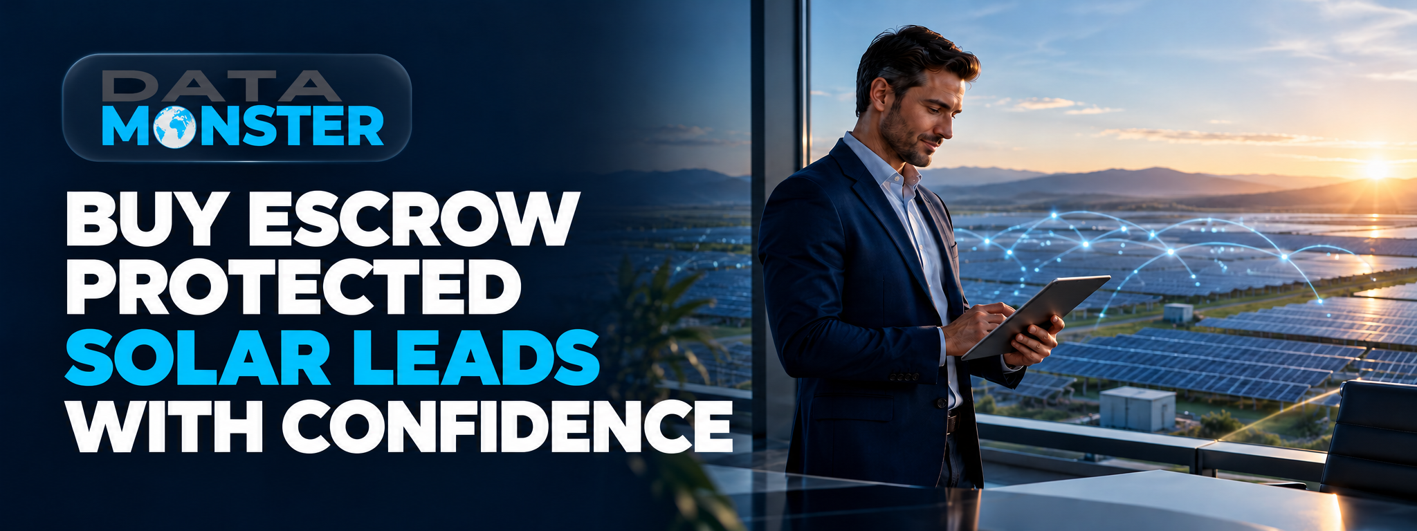 Buy escrow protected solar leads with confidence