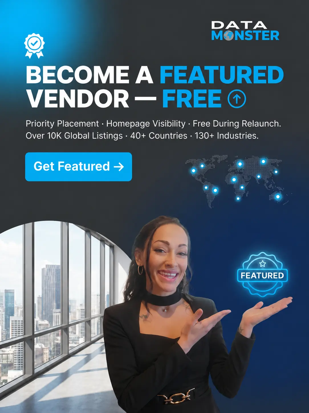 Become a Featured Seller on the Data Monster marketplace