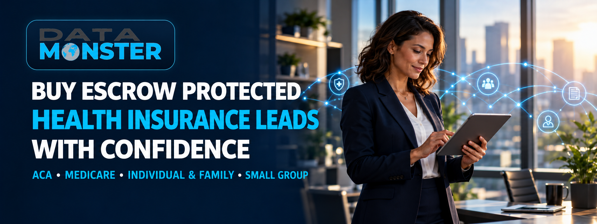 Buy escrow protected health insurance leads with confidence