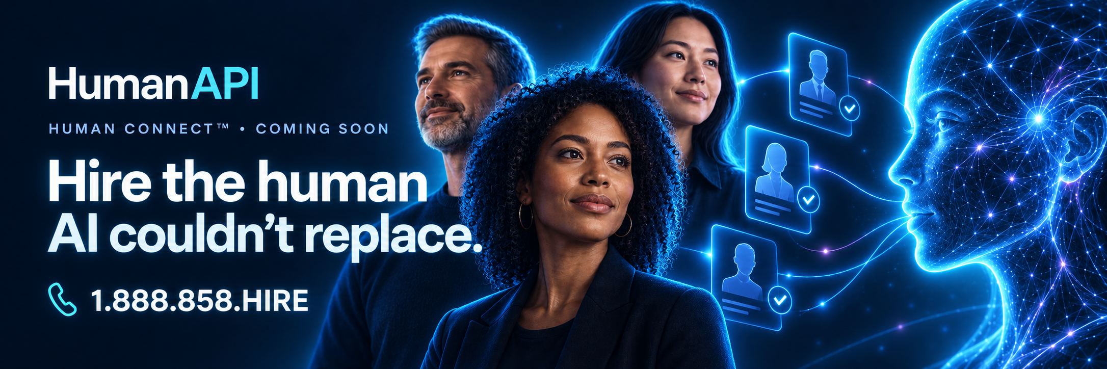Human Connect: discover the people and abilities behind the profile.