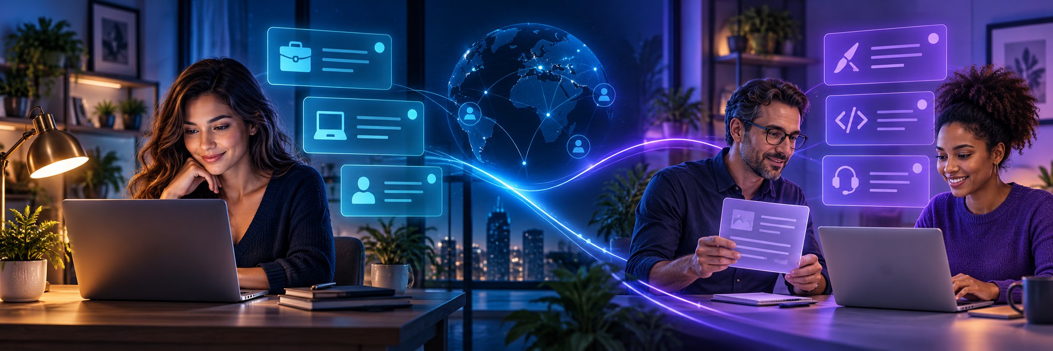 Explore remote-work jobs and connect with buyers through Vault Requests.