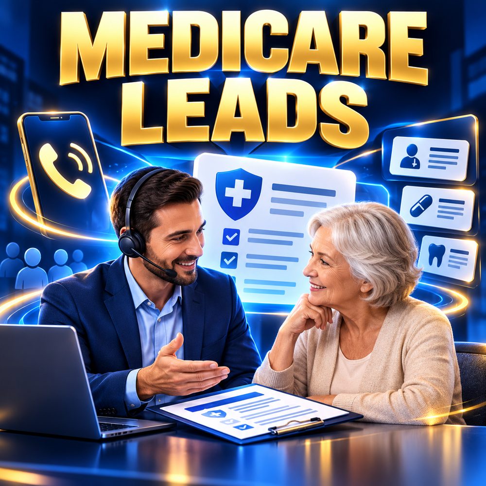 medicare leads service illustration