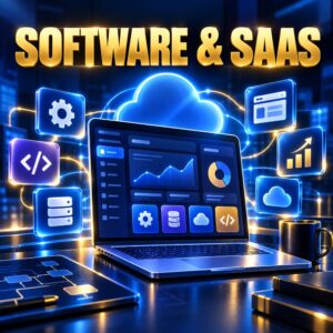 software & saas service illustration