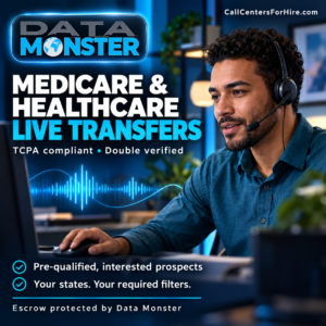 TCPA campliant Medicare and healthcare live Transfers — Own a Call Center